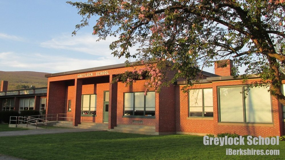 Exterior of Greylock Elementary School - photo credit: iberkshires.com