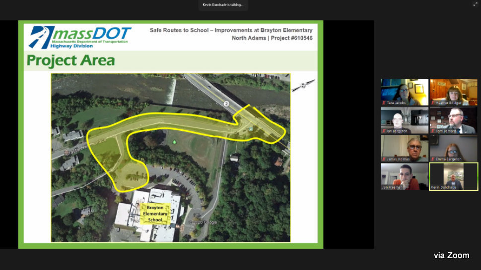 North Adams School Officials See Plans for Brayton Hill Improvements