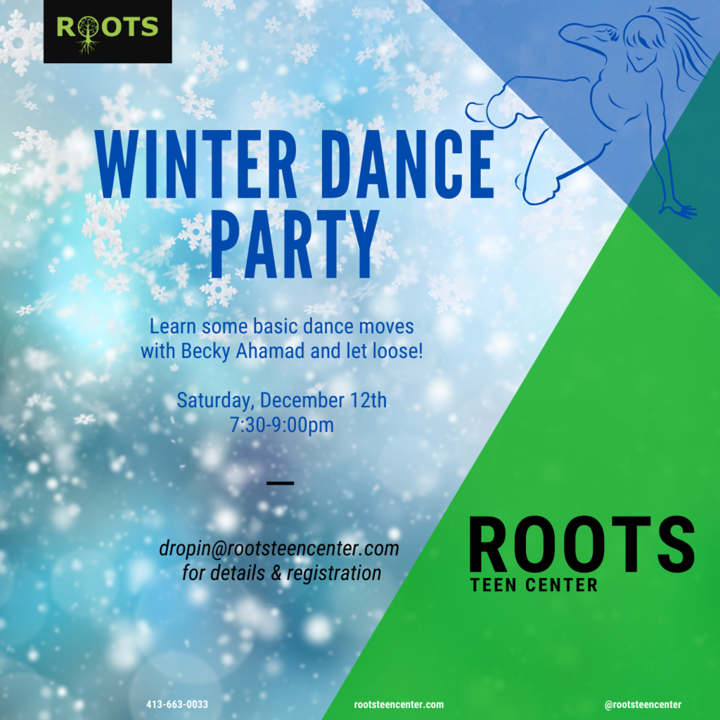 Flyer for Winter Dance Party