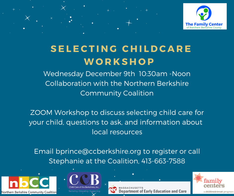 Childcare Workshop Flyer