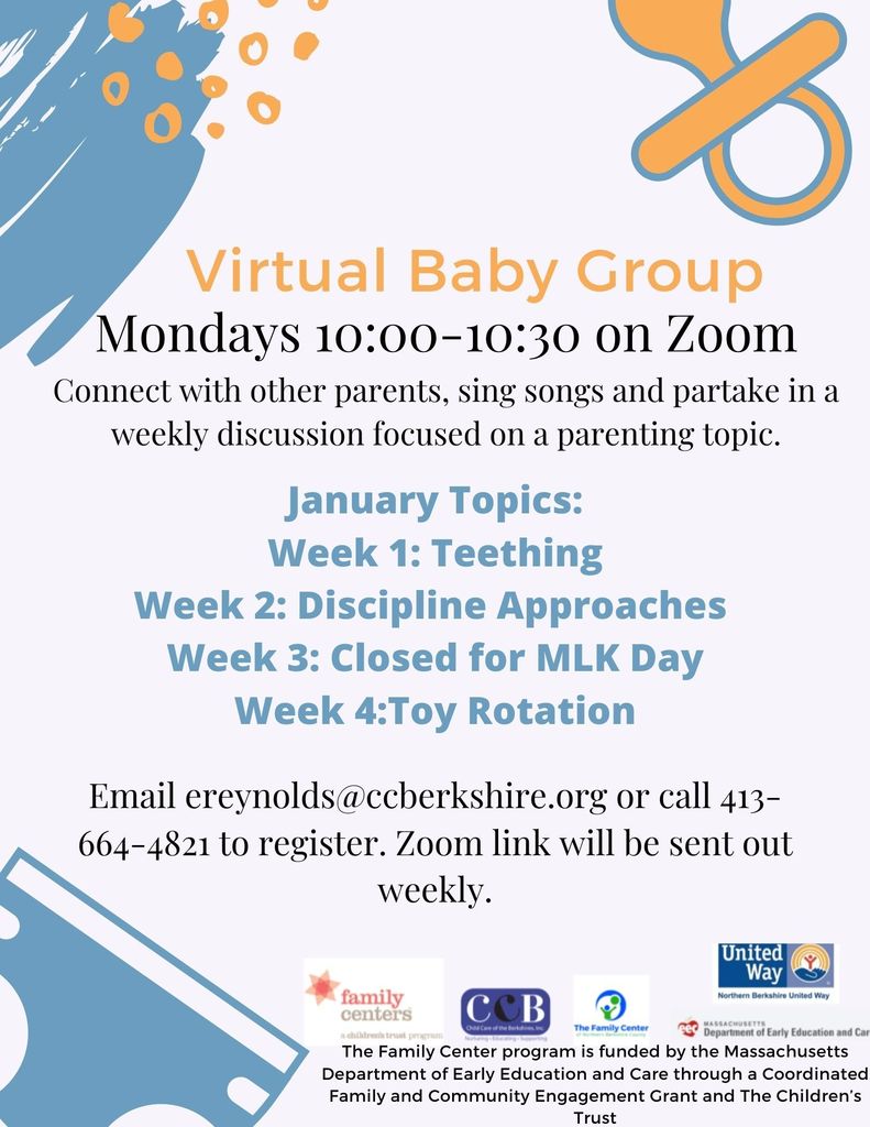 Virtual Baby Group Flyer
