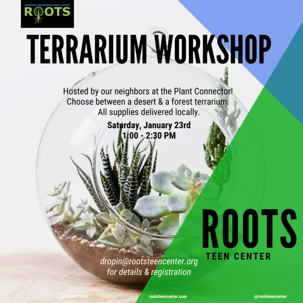 Terrarium Workshop Flyer