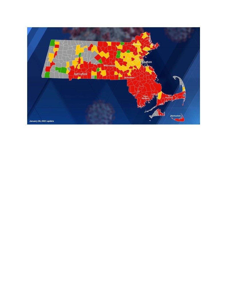COVID-19 Map January 28, 2021