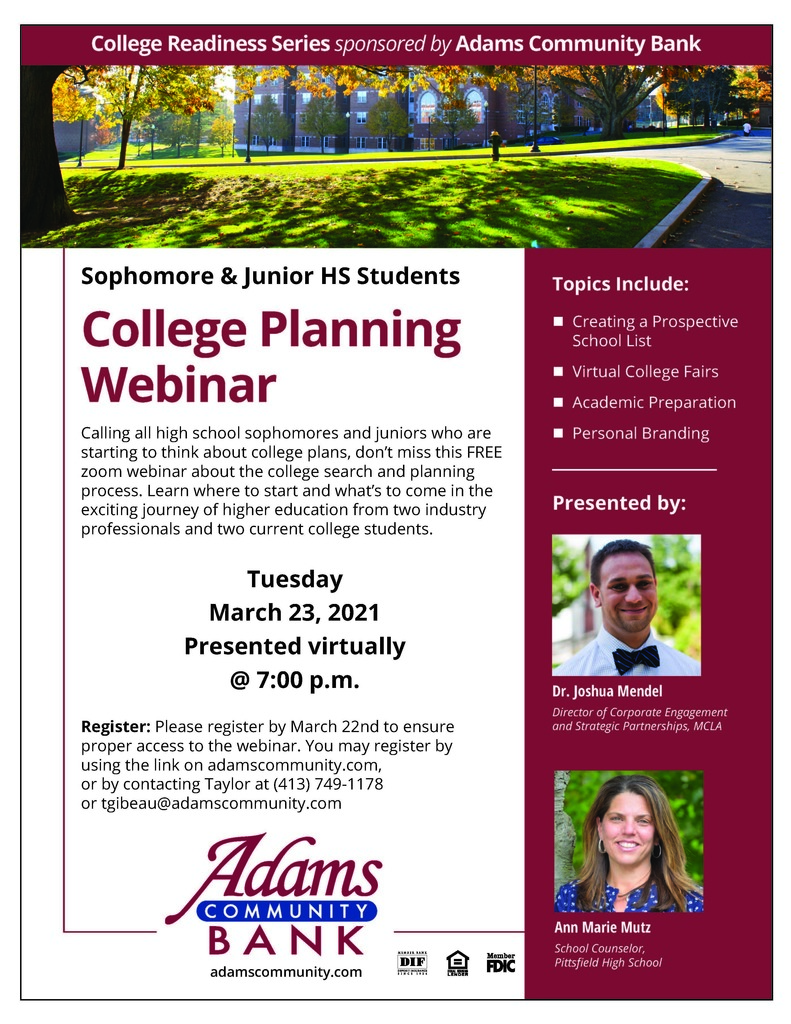College Planning Webinar