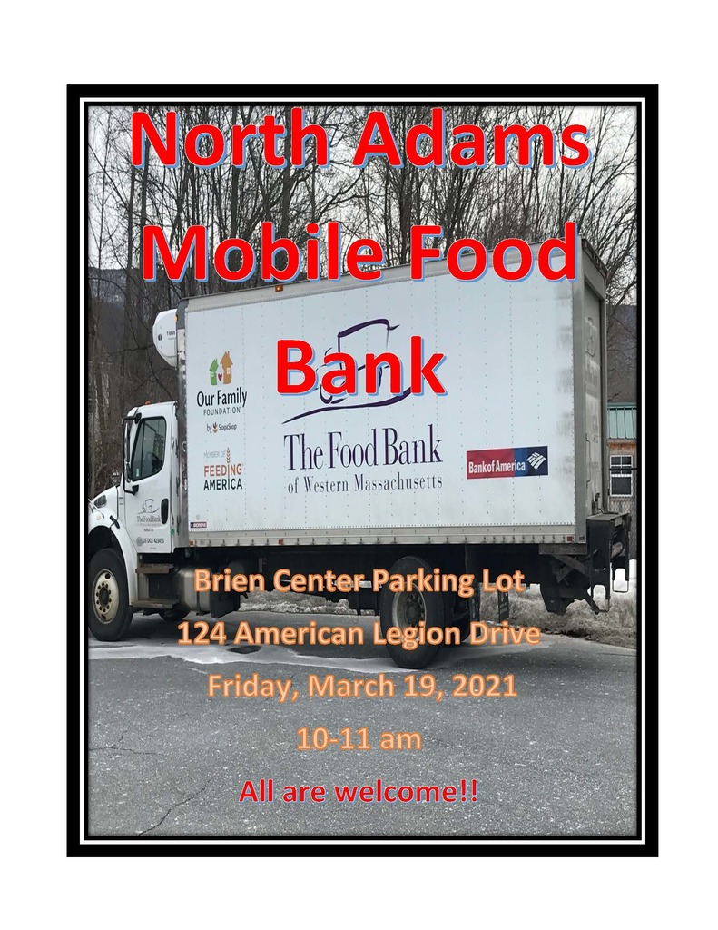 3/19 Food Bank at Brien Center