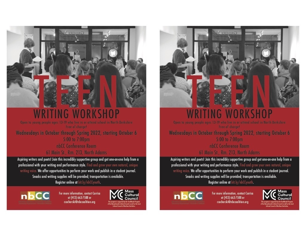 teen writing workshop