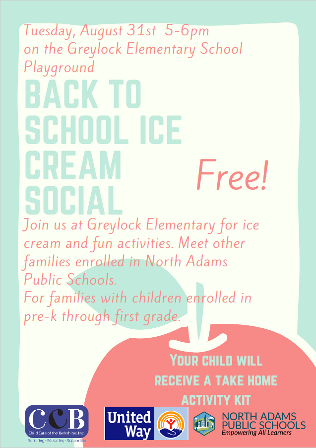 Back to School Ice Cream Social