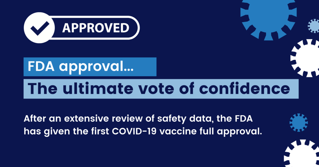 FDA approval for COVID-19 vaccine