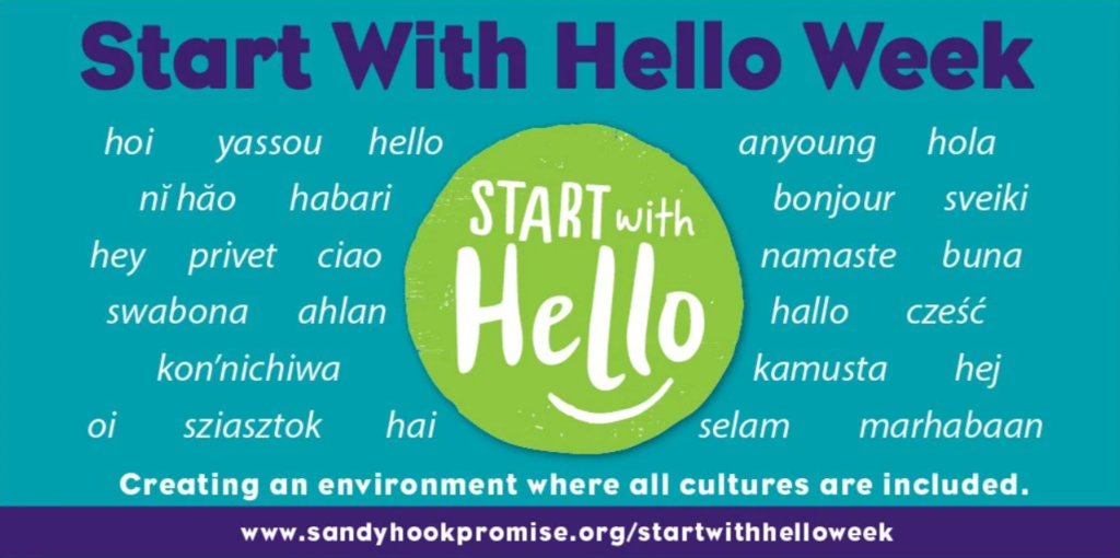 Start With Hello Week