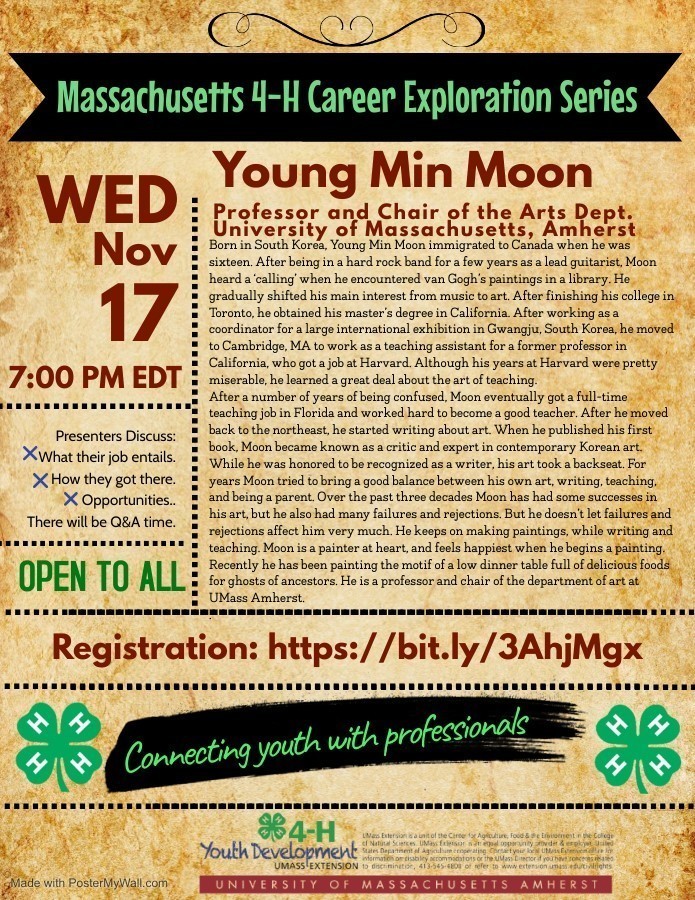 MA 4-H Career Exploration Series