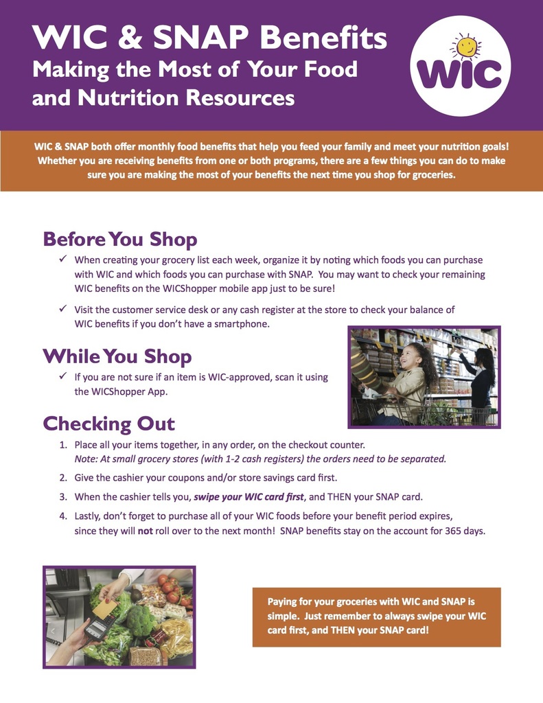 WIC & SNAP Benefits
