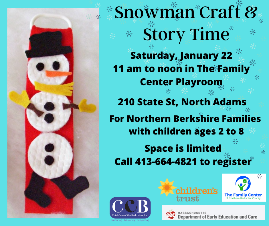 Snowman Craft & Story Time