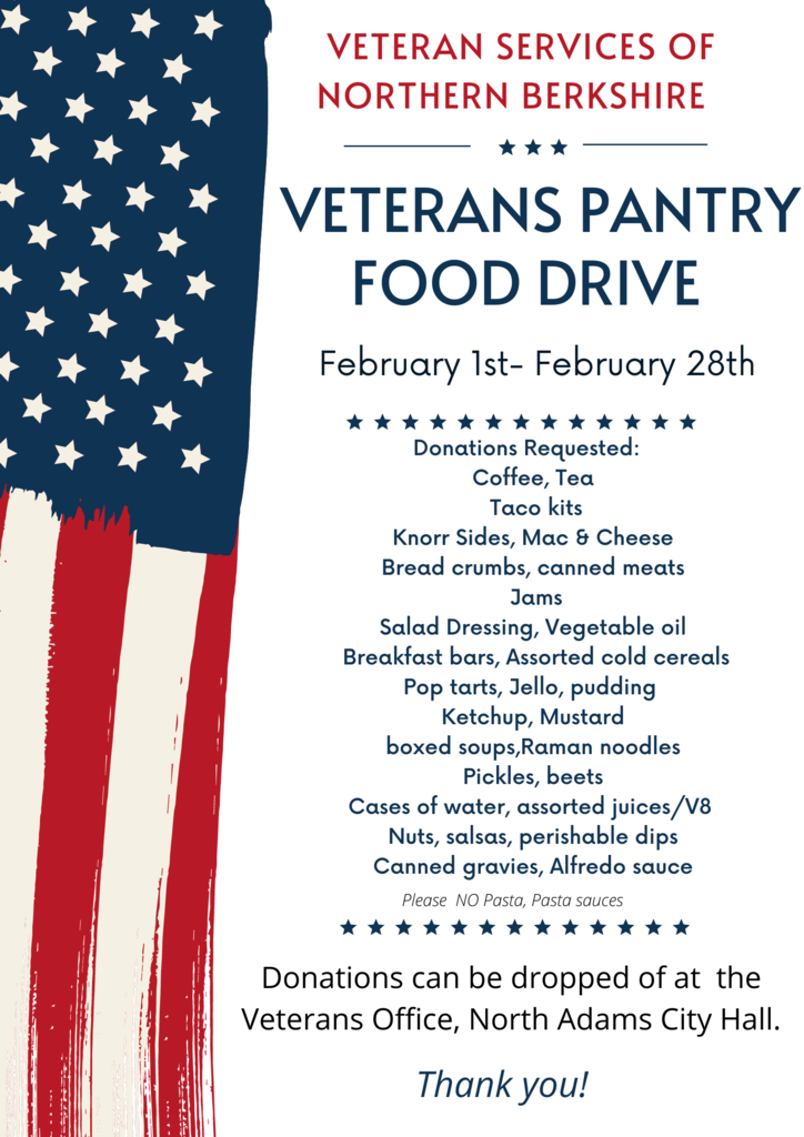 Veterans Pantry Food Drive