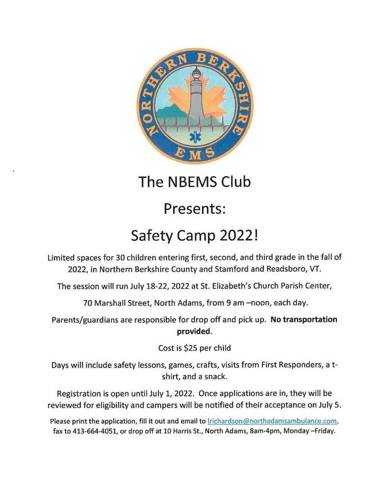 NBEMS Safety Camp