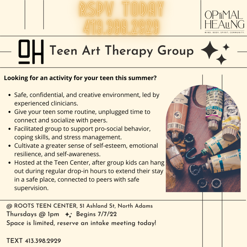 Teen Art Therapy Group