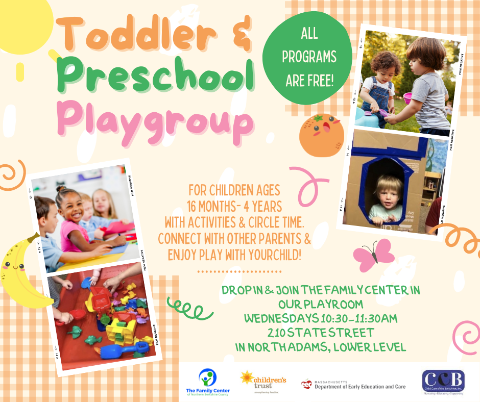 Toddler and Preschool Playgroup
