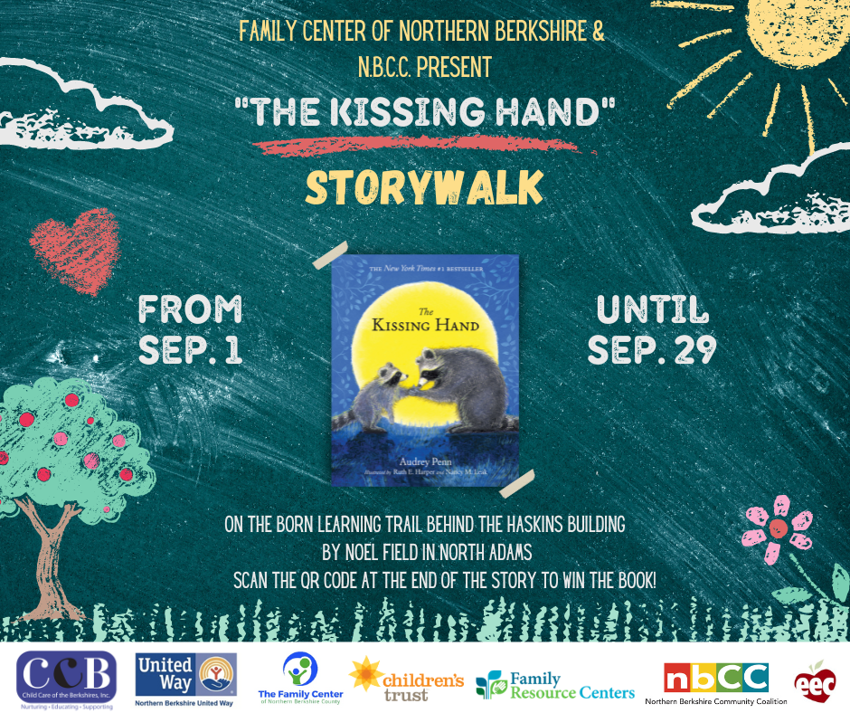 The Kissing Hand Storywalk